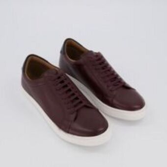 TK Maxx Brown leather alcester trainers offer