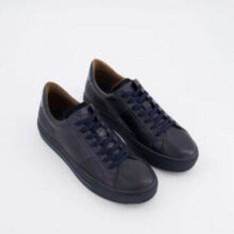 TK Maxx Black leather trainers offer