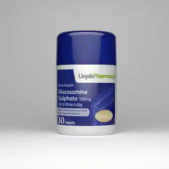 Lloyds Pharmacy Lloydspharmacy glucosamine sulphate 500mg tablets offer