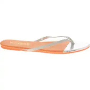 TK Maxx Orange & silver tone flip flops offer