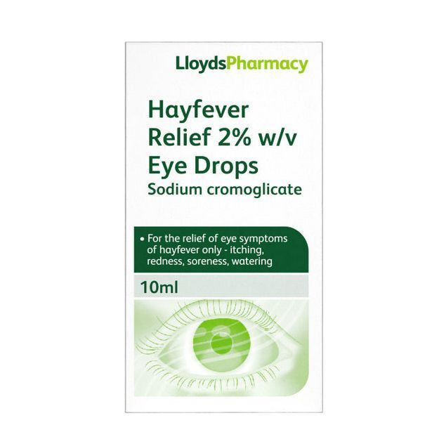 Lloydspharmacy allergy & hayfever eye drops offer at Lloyds Pharmacy
