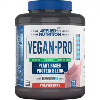 Lloyds Pharmacy Applied nutrition vegan pro strawberry flavour offer