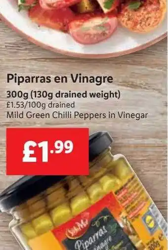 Lidl Sol & mar piparras en vinagre offer