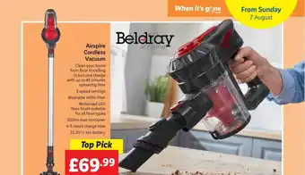 Lidl Airspire cordless vacuum offer