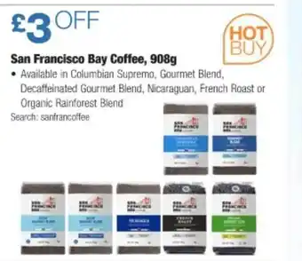 Costco San francisco bay coffee 908g offer