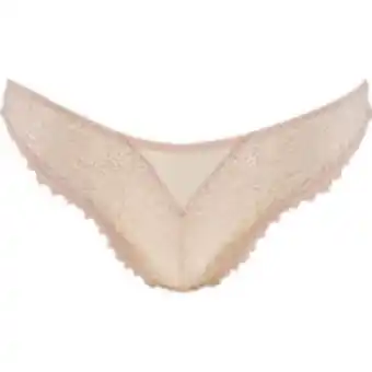 TK Maxx Nude lace brazilian knickers offer