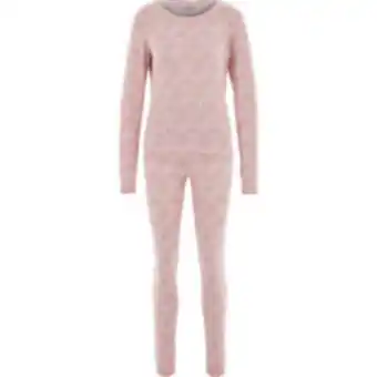 TK Maxx Two piece pink leopard pyjamas offer