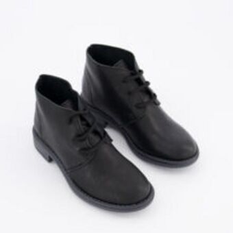 TK Maxx Black leather biker boots offer