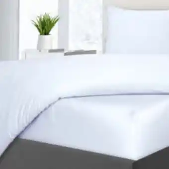 TK Maxx Super king white deep fitted sheet offer