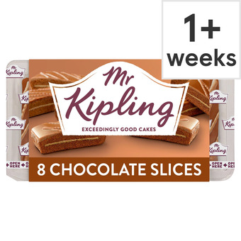 Tesco Mr kipling chocolate slices 8 pack offer
