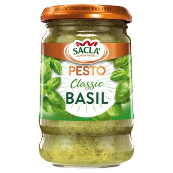 Tesco Sacla classic basil pesto 190g offer
