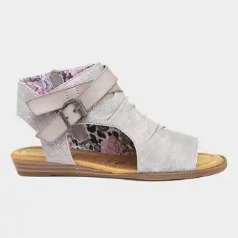 Shoe Zone Blowfish malibu balla hipster womens grey sandals offer