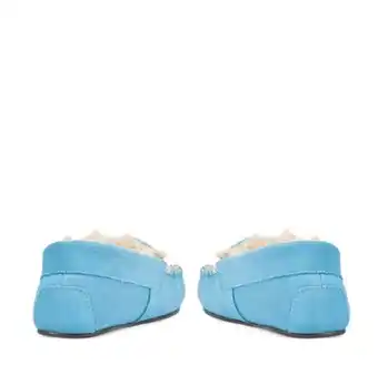 Start-Rite Start rite snuggle, blue suede shark slip-on slippers offer