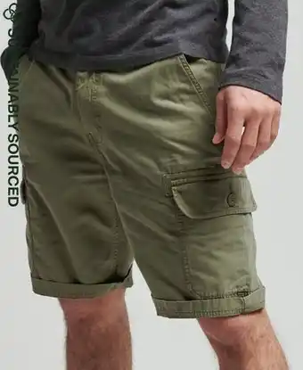 Superdry Superdry organic cotton vintage cargo shorts offer