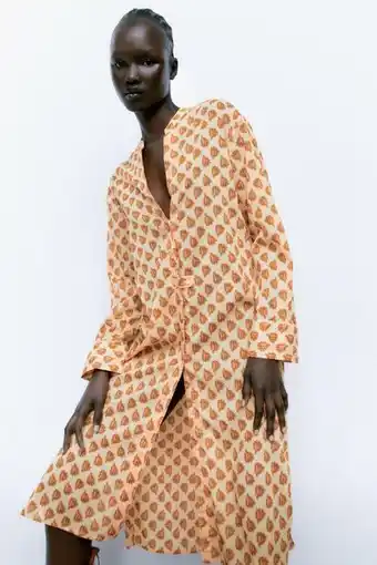 ZARA Cotton tunic dress offer