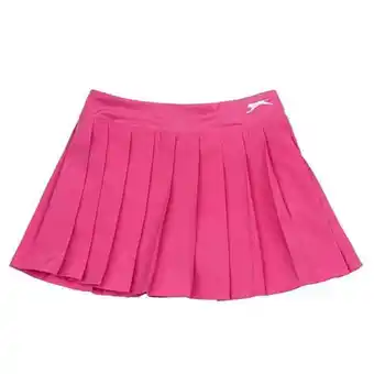 Sports Direct Slazenger pleated skort junior girls offer