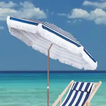 Home Bargains The outdoor living collection: hamptons deluxe umbrella offer