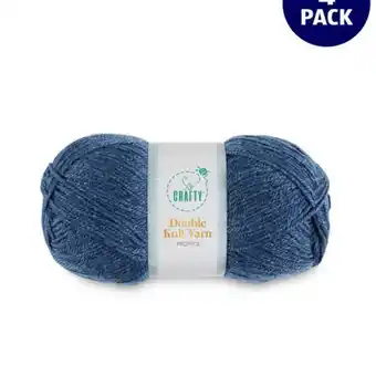 Aldi Tropics double knit yarn 4 pack offer