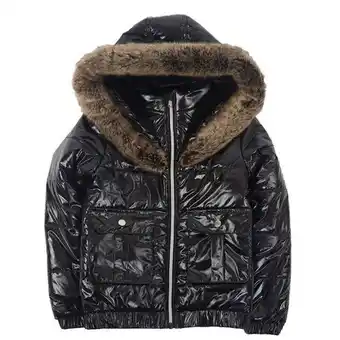 Sports Direct Firetrap shine bomber jacket junior girls offer