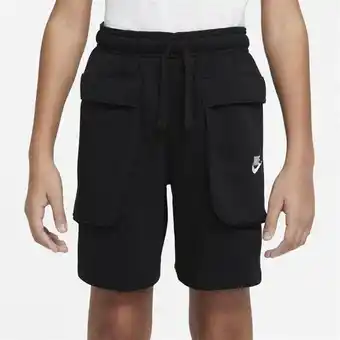 Sports Direct Nike nsw fleece cargo shorts junior boys offer