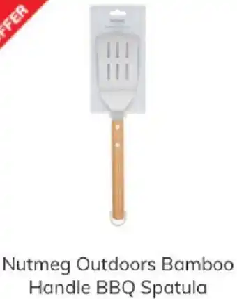 Morrisons Nutmeg Outdoors Bamboo Handle BBQ Spatula offer