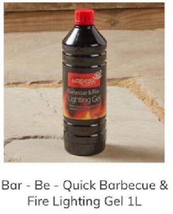 Morrisons Bar - Be - Quick Barbecue & Fire Lighting Gel 1L offer