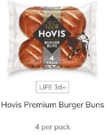 Morrisons Hovis Premium Burger Buns offer