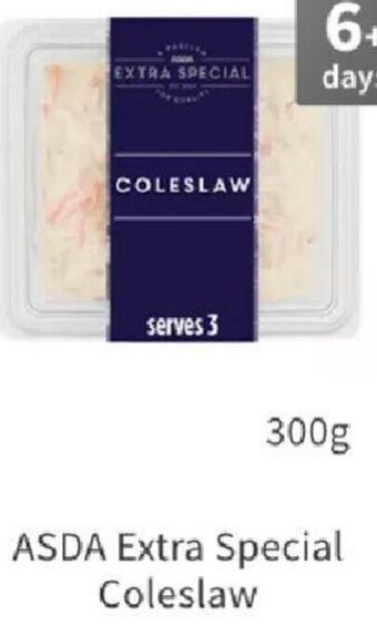 Asda ASDA Extra Special Coleslaw 300g offer