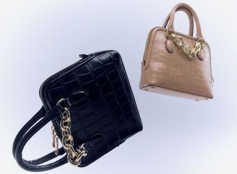 ZARA Mini city bag with chain strap offer
