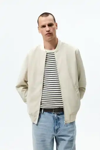 ZARA Basic bomber jacket offer