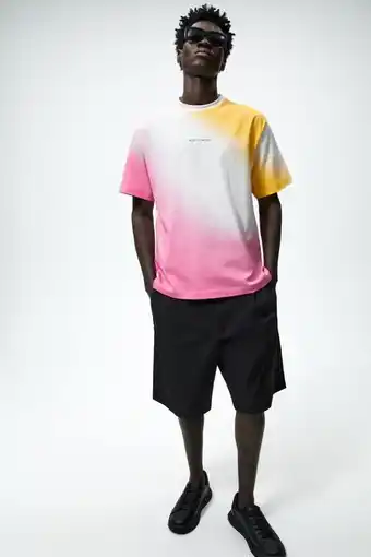 ZARA Tie-dye printed t-shirt offer