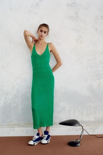 ZARA Long strappy dress offer