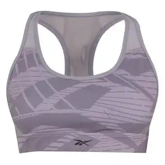 Reebok padded sports bra womens