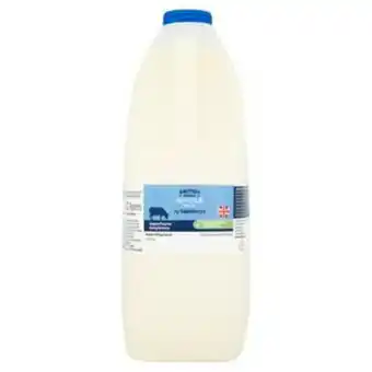 Sainsbury's Sainsbury's british whole milk 2.27l (4 pint) offer
