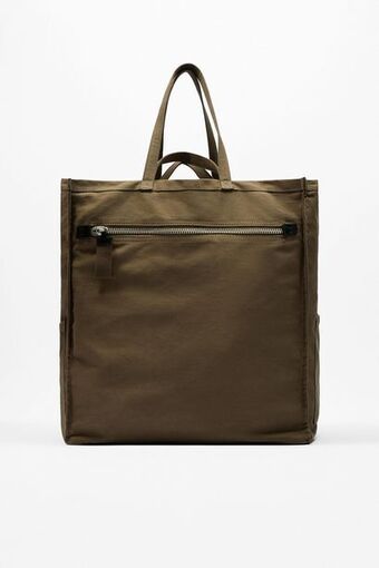 ZARA Cotton tote bag offer
