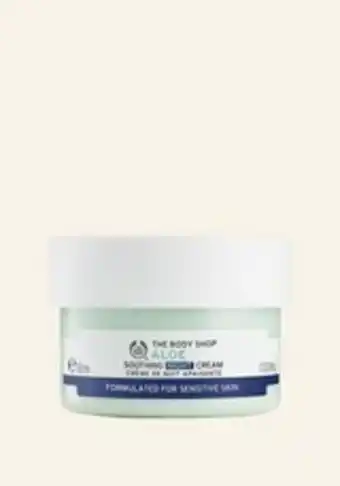 The Body Shop Aloe soothing night cream offer