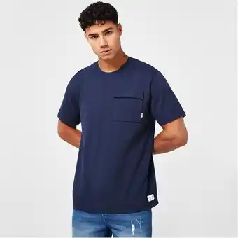 Sports Direct Firetrap slub t shirt mens offer
