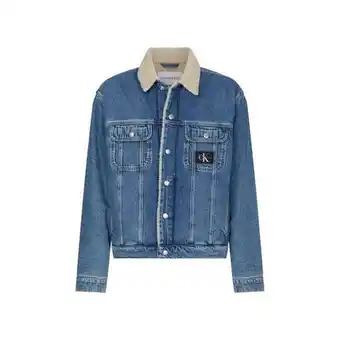 Sports Direct Calvin klein jeans sherpa denim jacket offer