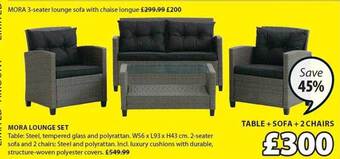 JYSK Mora lounge set offer