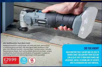 Aldi 20v multifunction tool offer