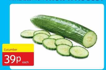 Aldi Cucumber offer