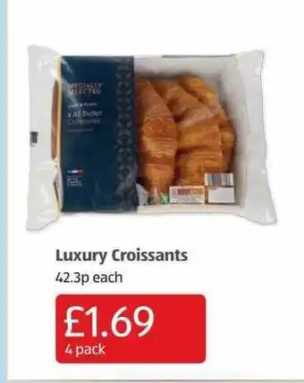 Aldi Luxury croissants offer