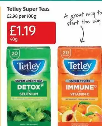 Tetley super teas
