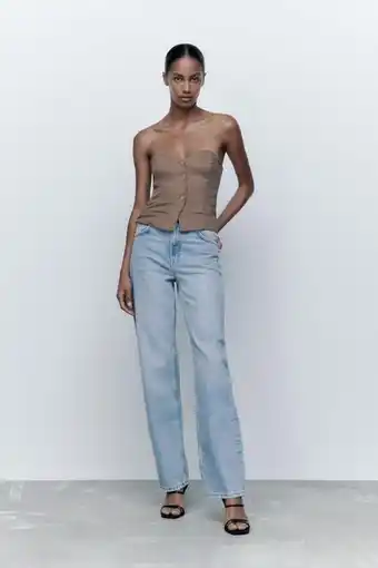 ZARA Zw the relaxed fit jeans offer