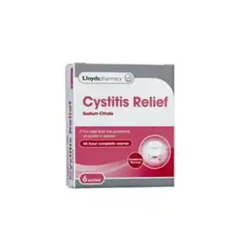Lloyds Pharmacy Lloydspharmacy cystitis relief cranberry flavour offer