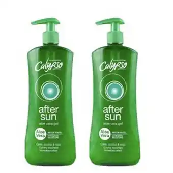 Home Bargains Calypso: after sun aloe vera gel 500ml with witch hazel (case of 2) offer