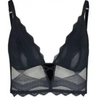 Blue new york city bralette
