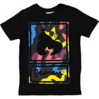 TK Maxx Black multicoloured logo t shirt offer