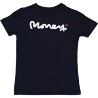 Navy logo t shirt