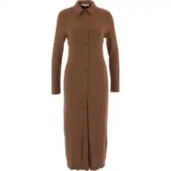 TK Maxx Brown ribbed maxi dress offer